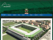 Tablet Screenshot of allianz-stadion.com
